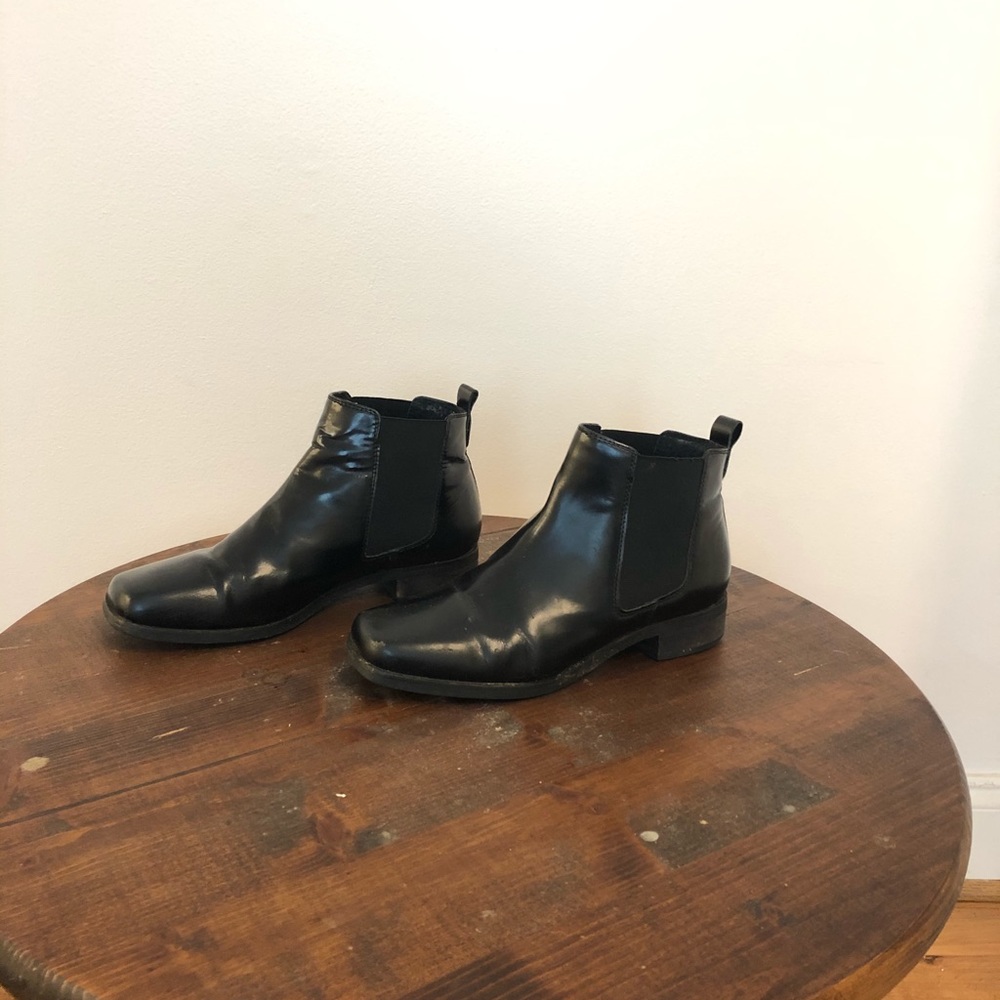 ASOS Square Toe Chelsea Boots